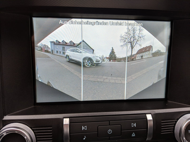 Frontkamera mit "Split View" Technologie Ford Mustang 2015-19