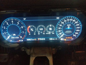 300km/h Tacho für Mustang 2018-19