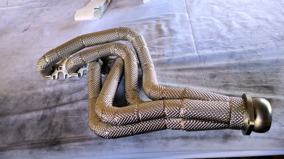 Fächerkrümmer Long Tube mit Katalysatoren /Mustang GT/Dark Horse 2024+