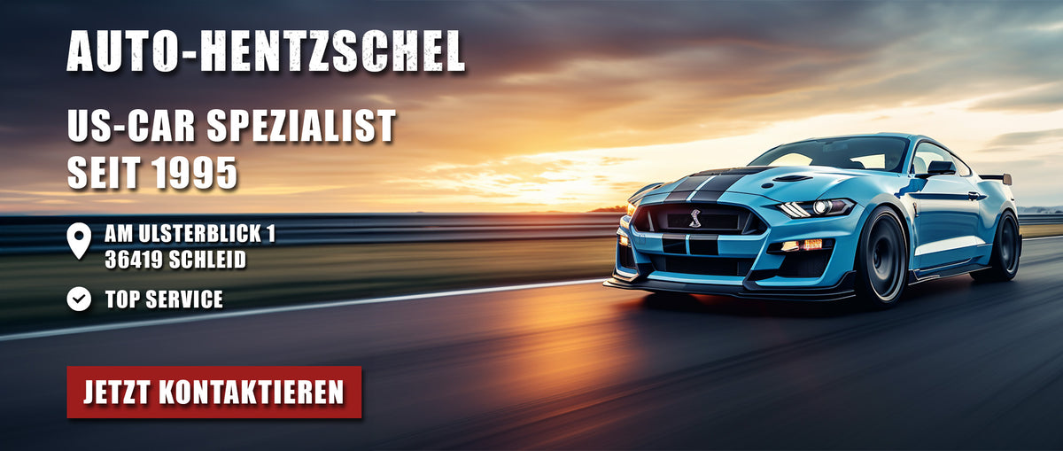 Auto-Hentzschel GmbH: US Car Spezialist seit 1995 Banner