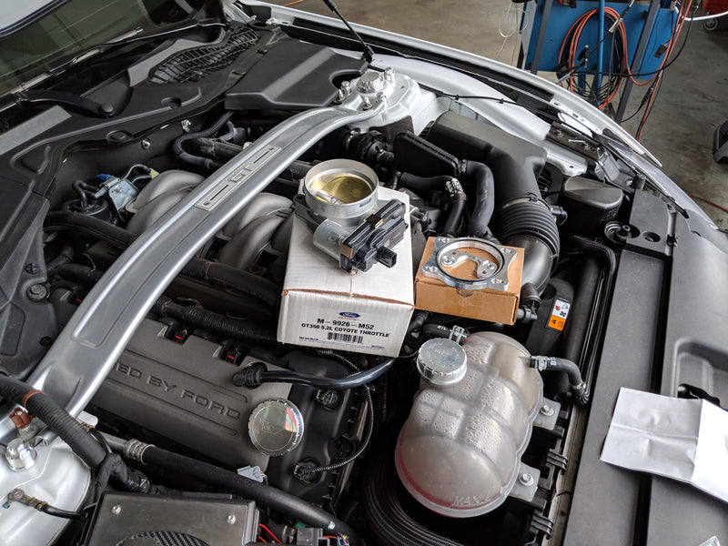 GT Leistungspaket inkl. JLT offener Luftfilter und Drosselklappe GT350/Mustang GT 2015-17