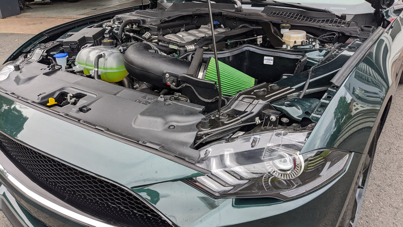 BULLITT EVO-500 inkl. JLT Luftfilter und 87mm Drosselklappe und Ansaugkrümmer/Mustang GT 2018+
